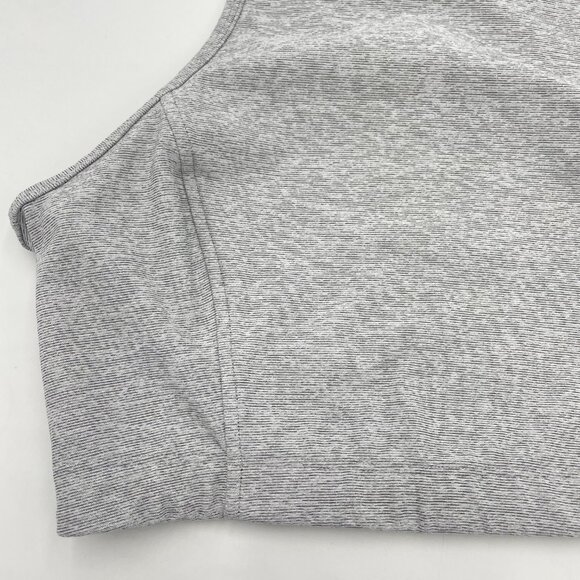 Outdoor Voices Sports Bra Racerback Pull-On Size Small Heather Gray Athletic Gym - Picture 5 of 9